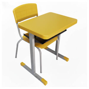 Conjunto Escolar Infantil CJA03 com Tampo Liso