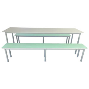 Conjunto Refeitório Jovem/Adulto Color de 2,20 metros